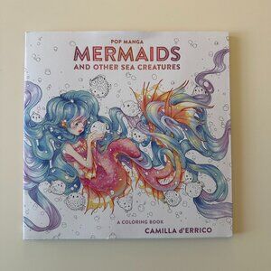 Mermaids Coloring Book for kids and adults